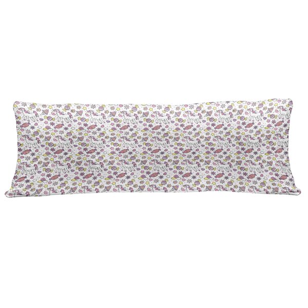 Case floral unicorn clearance pillow